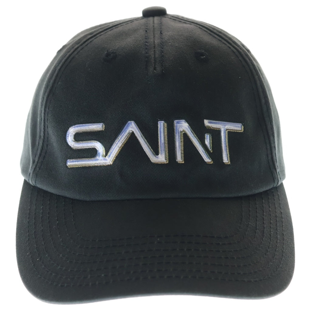 SAINT MICHAEL(セントマイケル) 25AW ×SORAYAMA HAJIME SRYM CAP 空山基 キャップ 帽子 ブラック SM-HR1-0000-C81