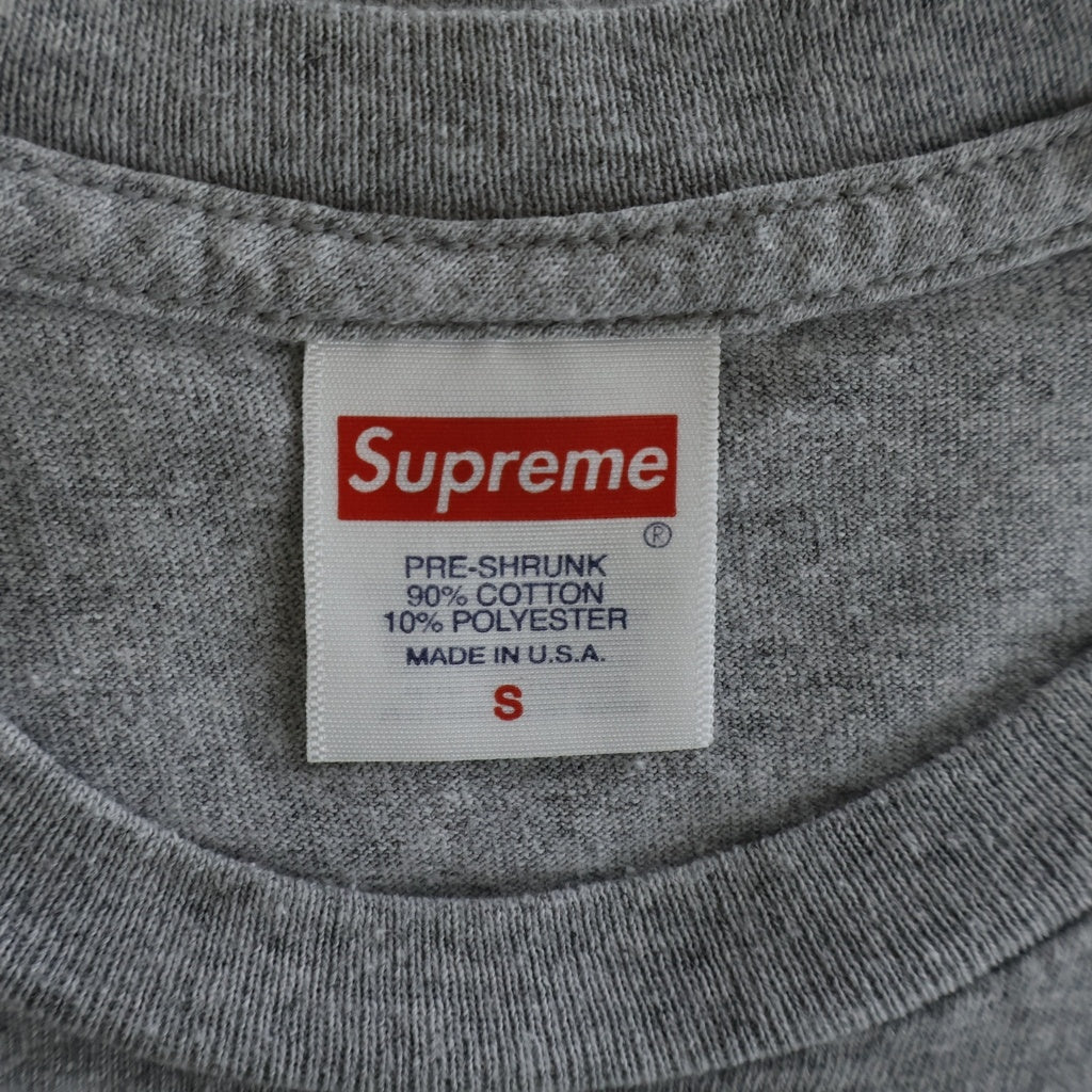 SUPREME(シュプリーム) 24SS Shadow Tee シャドゥ 半袖Tシャツ グレー