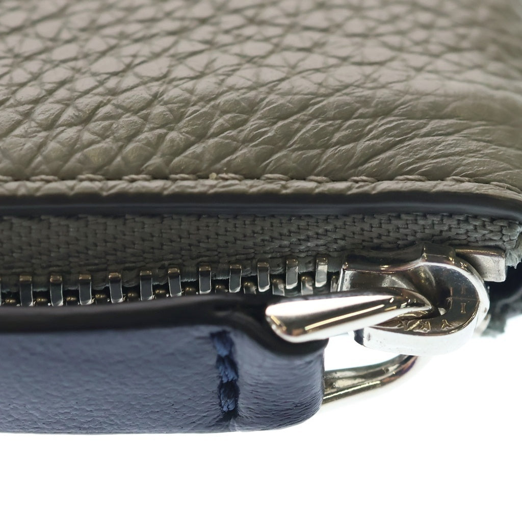 MARNI(マルニ) 25SS Mini Wallet レザーラウンドファスナーコインケース ミニウォレット 財布 グリーン PFMI0095Q0 レディース