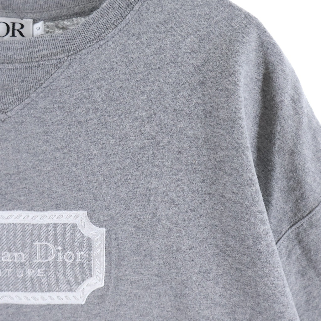 Christian Dior(クリスチャンディオール) Couture T-Shirt 半袖Tシャツ グレー レディース キッズ 4SBK23TEEB