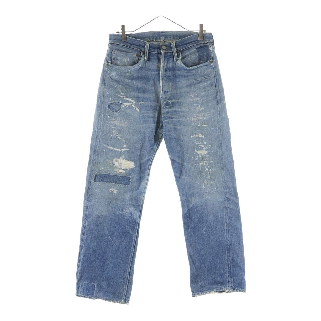 Levi's(リーバイス) 40S 501XX 47MODEL 隠しリベット BIGE 赤耳 ライトインディゴ ‐