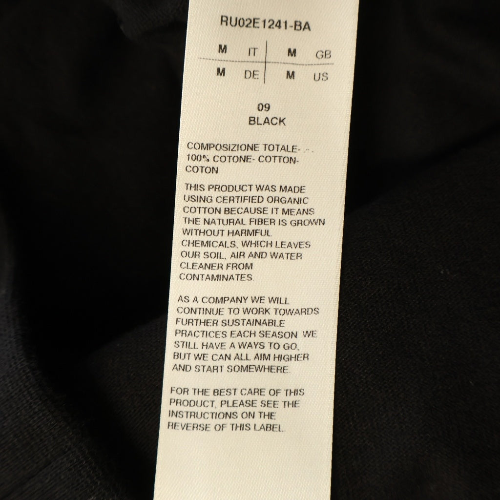 Rick Owens(リックオウエンス) 25AW Windbreaker Zip Up Hoodie ジップアップフーディー パーカー ドローコード ブラック RU02E1241-BA