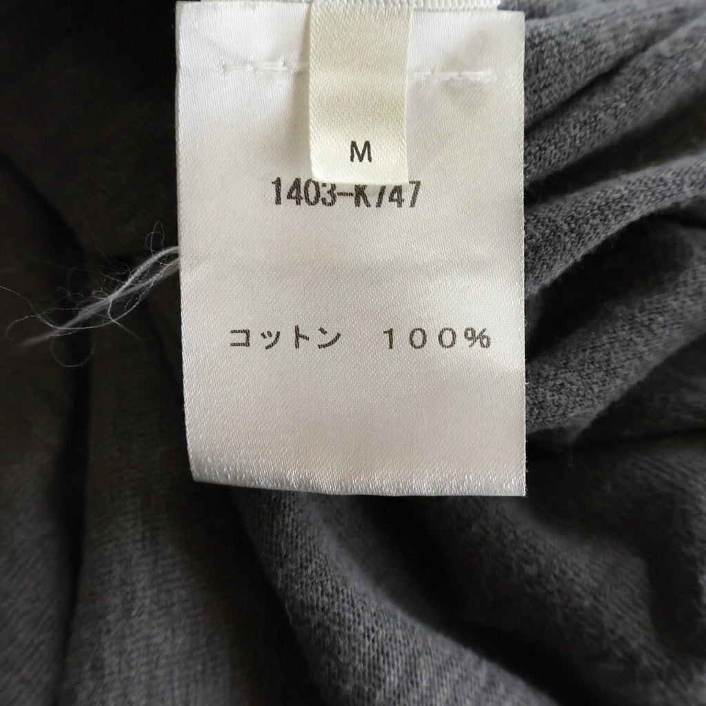 THE ROW(ザロウ) 日本製 コットン クルーネック半袖Tシャツ カットソー グレー 1403-K747
