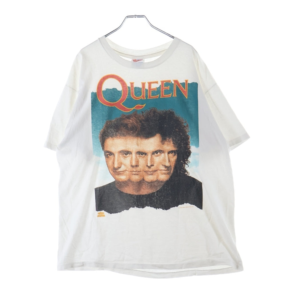 VINTAGE(ヴィンテージ) 90s QUEEN The Miracle 1992 ザ ミラクル クルーネック半袖Tシャツ カットソー ホワイト