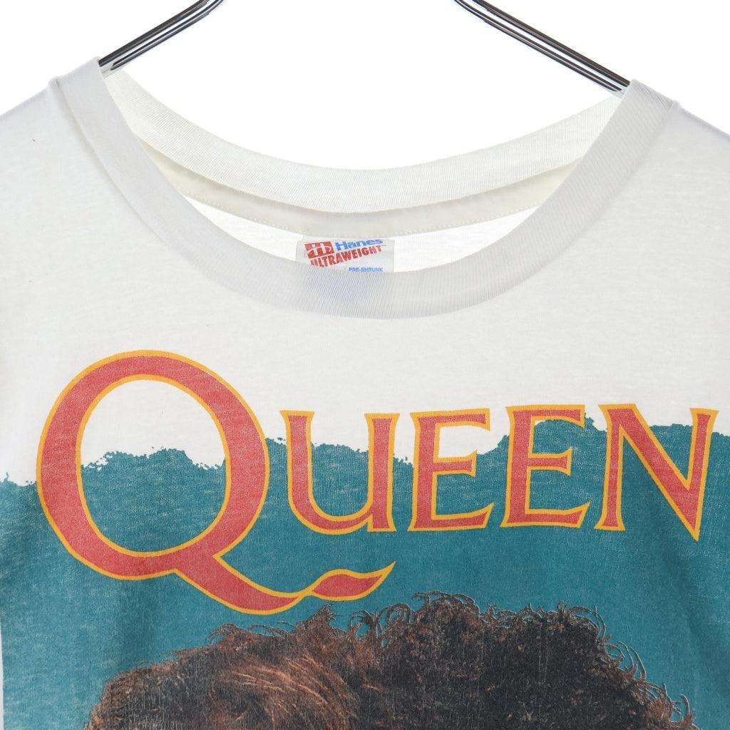 VINTAGE(ヴィンテージ) 90s QUEEN The Miracle 1992 ザ ミラクル クルーネック半袖Tシャツ カットソー ホワイト