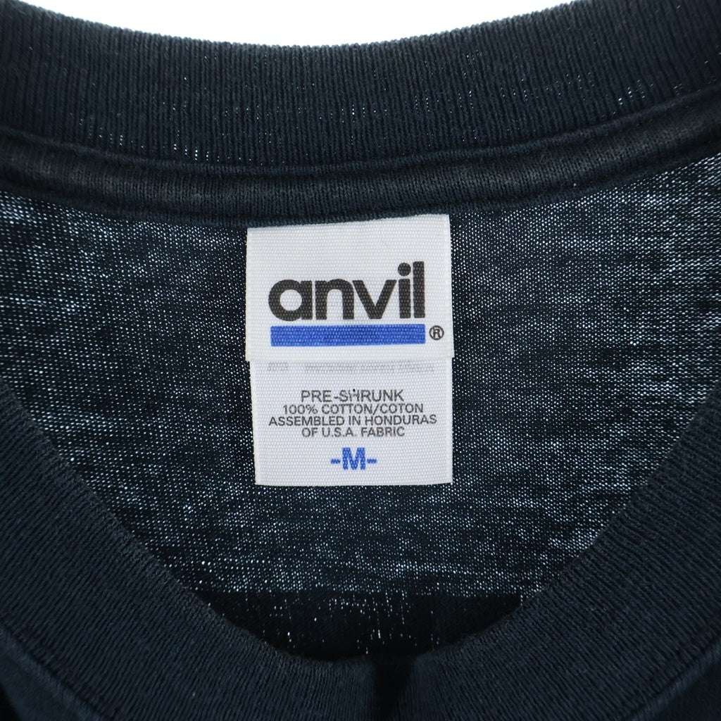 VINTAGE(ヴィンテージ) 00S NIRVANA KURT COBAIN PRONT S/S TEE ANVIL 半袖プリントTシャツ カットソー ブラック