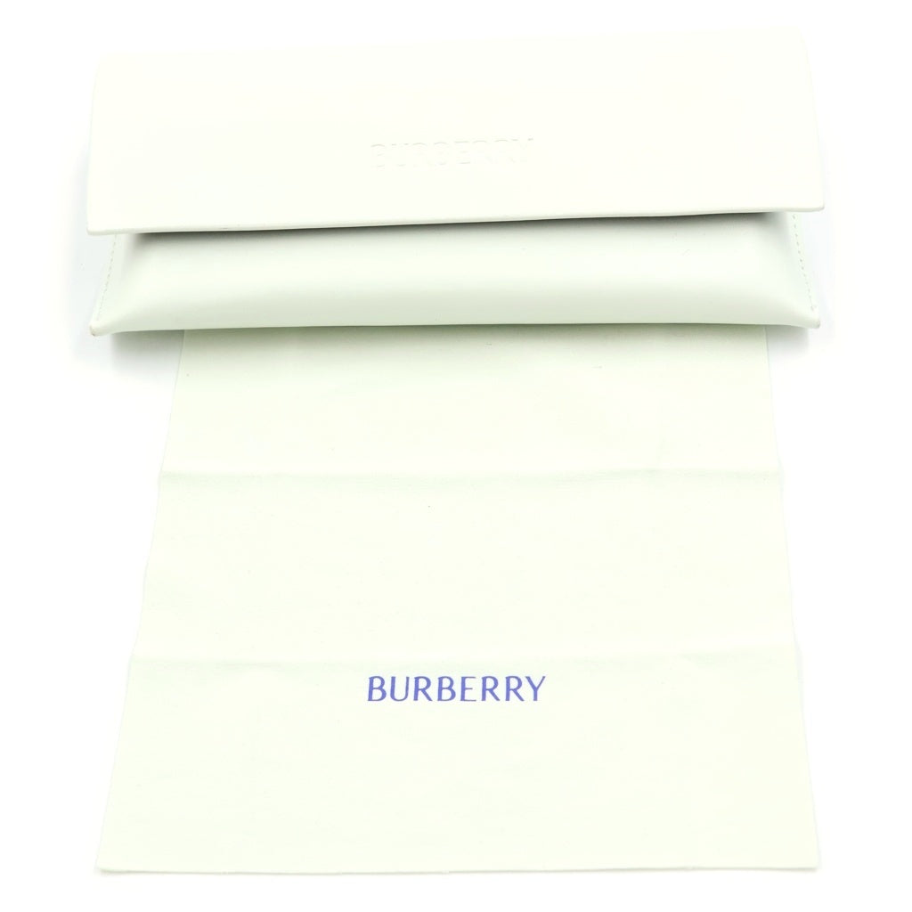 BURBERRY(バーバリー) テンプルロゴ クリアレンズ サングラス アイウェア ブラウン B2450-D