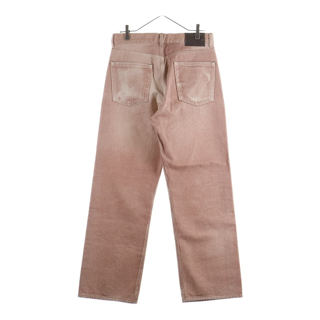 OUR LEGACY(アワーレガシー) Third Cut Pants サードカット サーモンピンク ストレートデニムパンツ M4235TDR