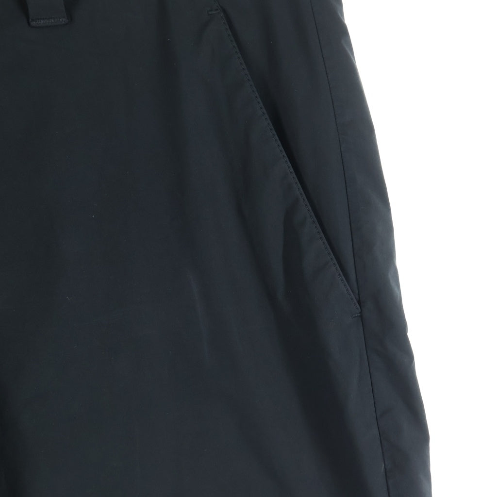 PRADA(プラダ) TECHNICAL NYLON DRAWSTRINGS PANTS テクニカルナイロン ドローストリングパンツ ブラック SPH366