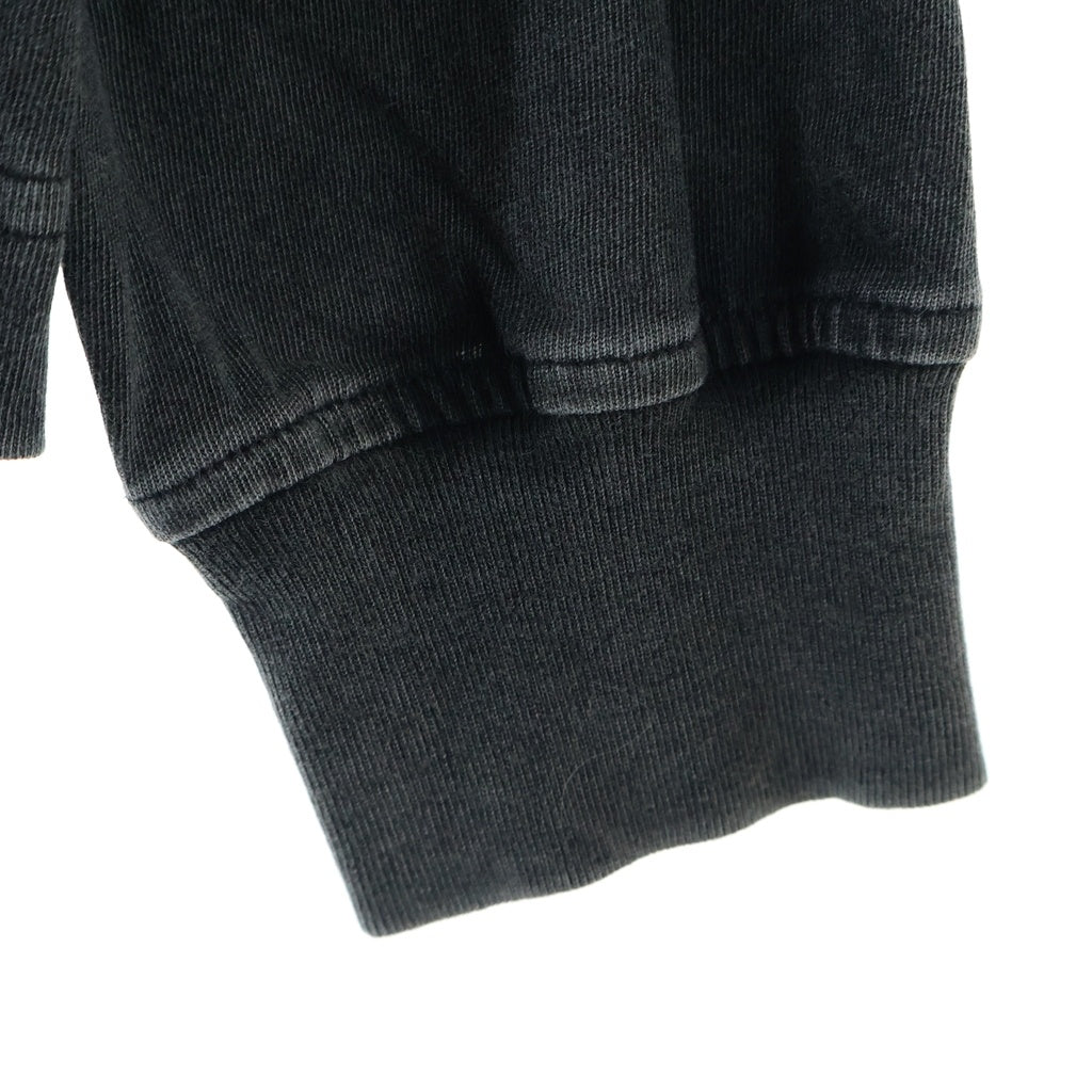 ALEXANDER WANG(アレキサンダーワン) L/S T-Shirt フェード加工 長袖Tシャツ ロンT ブラック