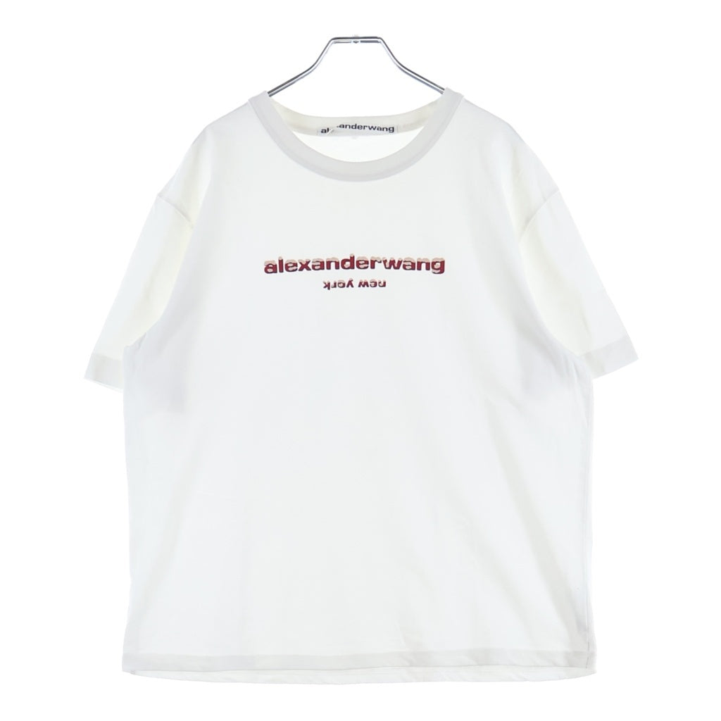 ALEXANDER WANG(アレキサンダーワン) Snow T-Shirt 半袖Tシャツ ホワイト