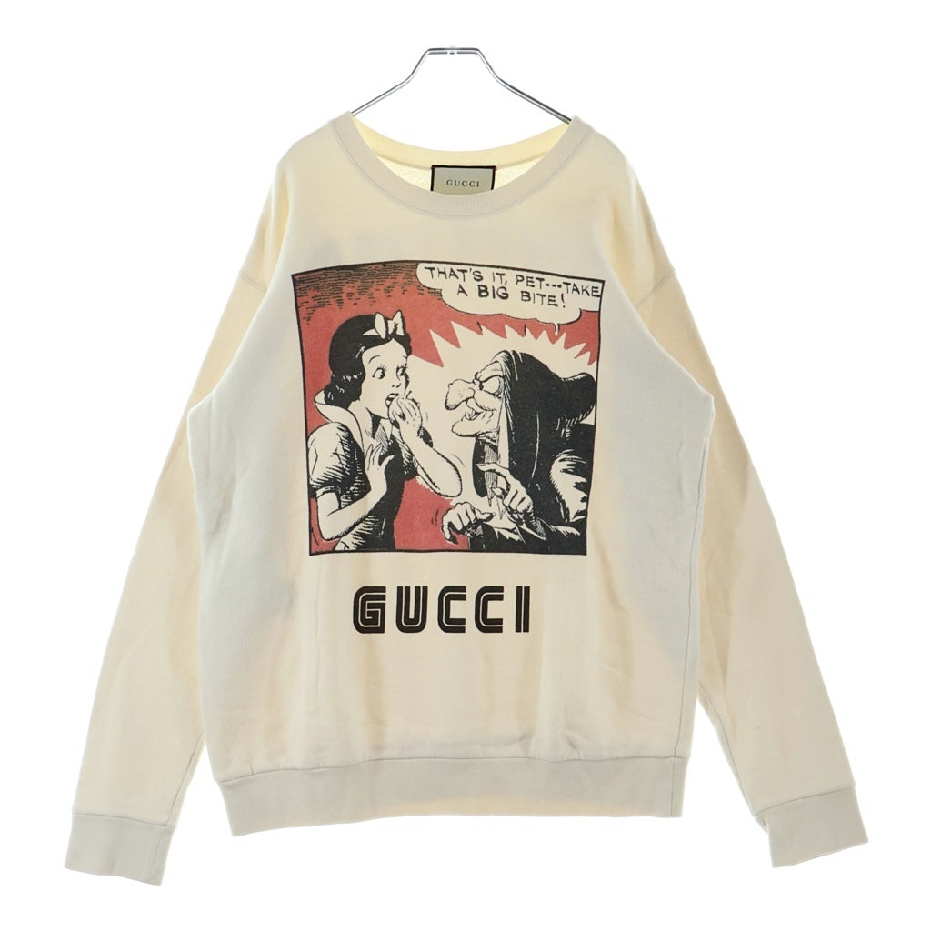 GUCCI(グッチ) ×Disney Sweatshirt ディズニー クルーネックスウェットトレーナー アイボリー 469250 X3N12