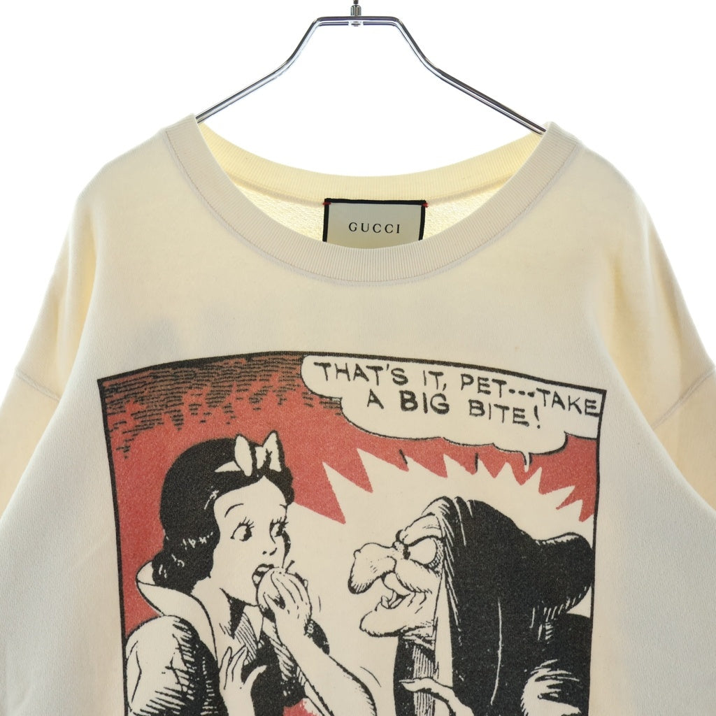 GUCCI(グッチ) ×Disney Sweatshirt ディズニー クルーネックスウェットトレーナー アイボリー 469250 X3N12