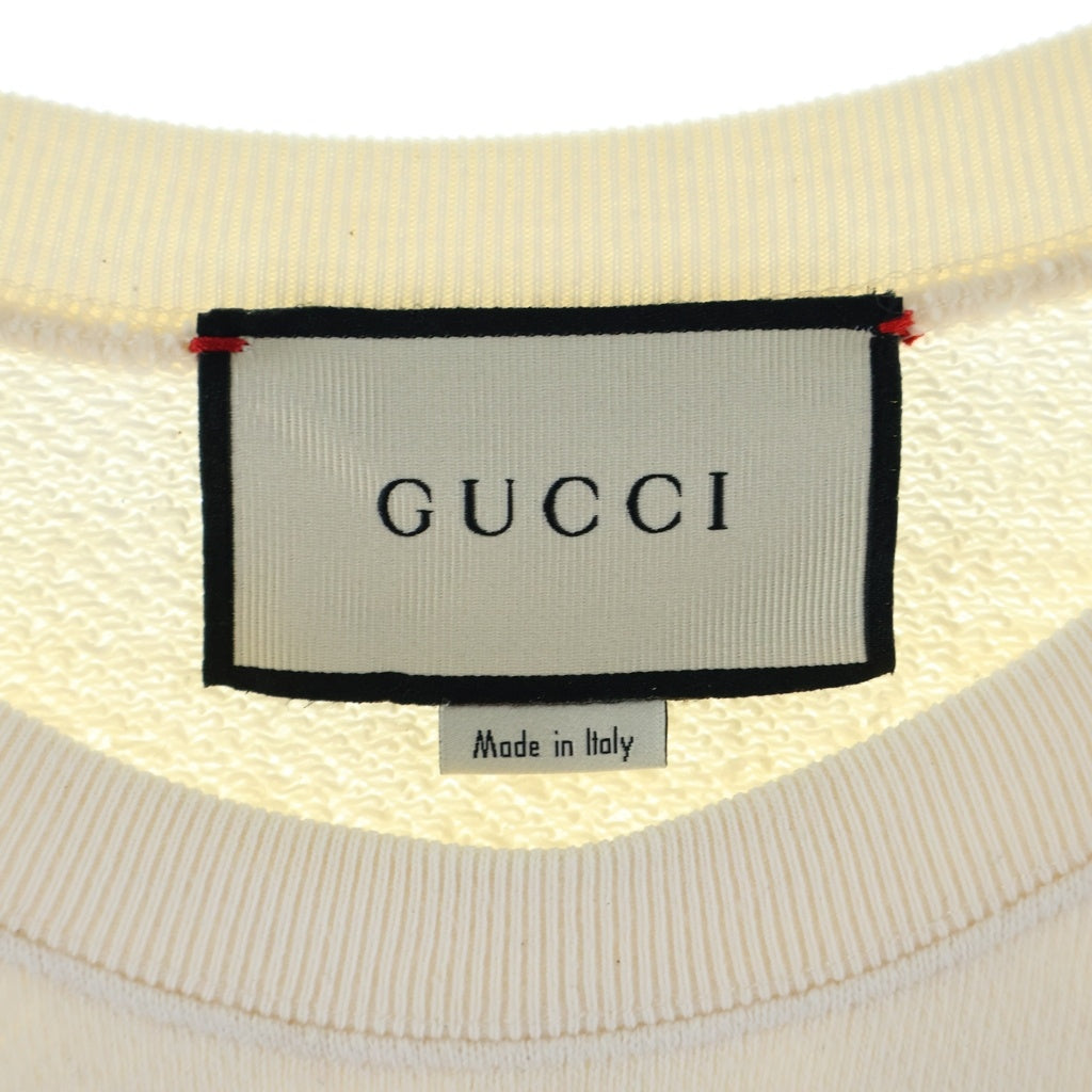 GUCCI(グッチ) ×Disney Sweatshirt ディズニー クルーネックスウェットトレーナー アイボリー 469250 X3N12