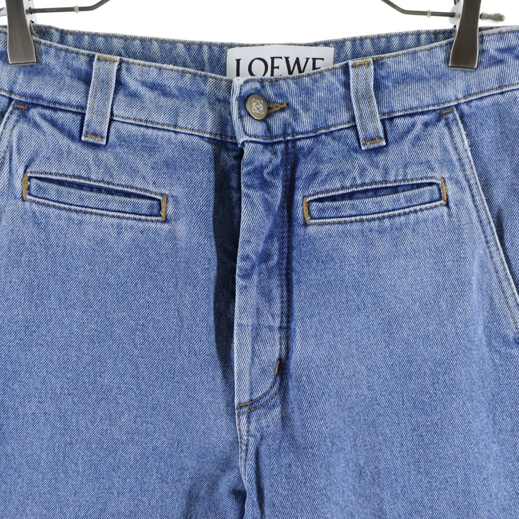 LOEWE(ロエベ) Fisherman Stonewash Jeans デニムパンツ ジーンズ インディゴ S2292113IB