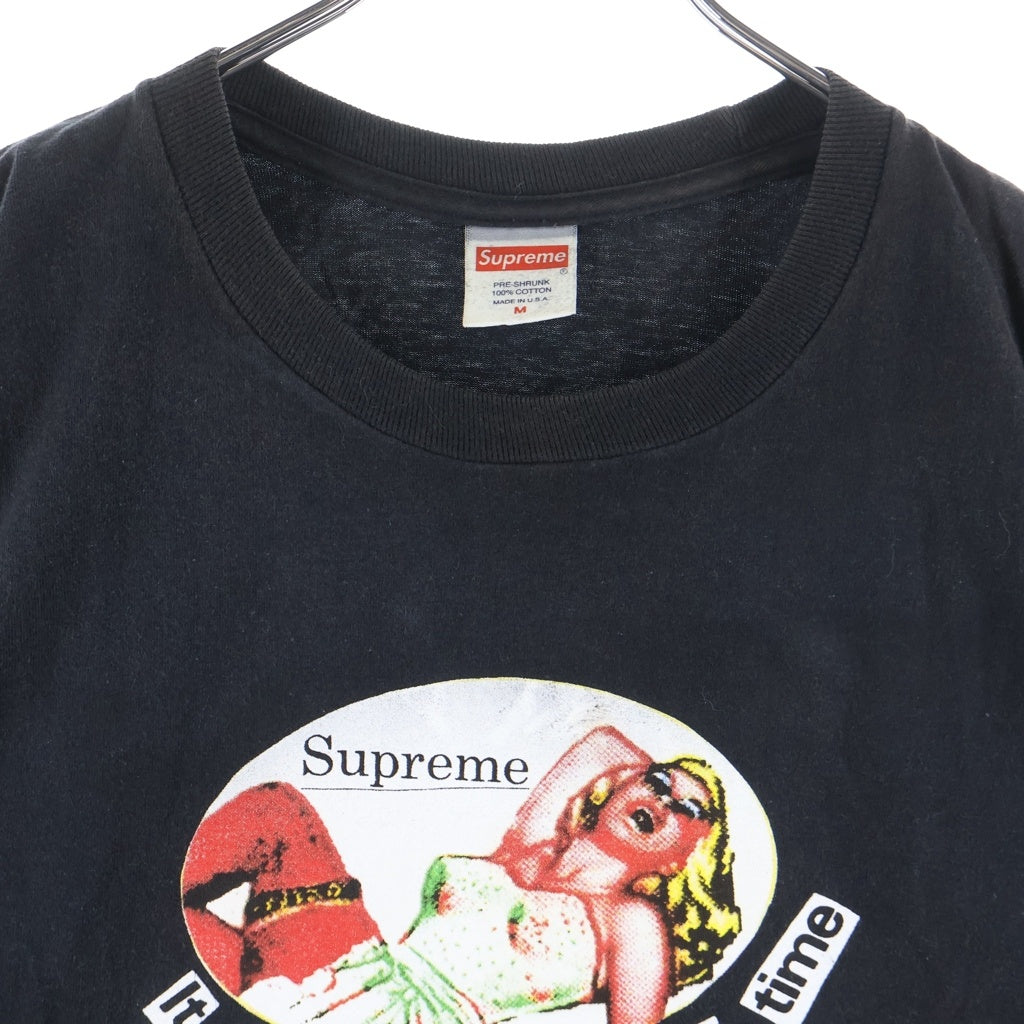 SUPREME(シュプリーム) 19SS It Gets Better Every Time Tee イット ゲッツ ベター エブリータイム 半袖Tシャツ ブラック