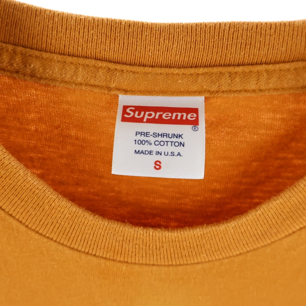 SUPREME(シュプリーム) 20SS Cherries Tee チェリー 半袖Tシャツ オレンジ