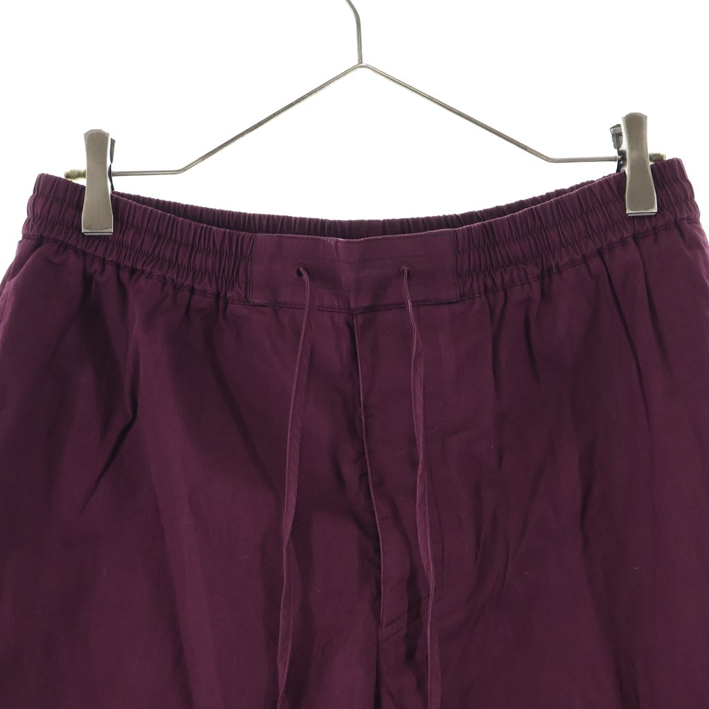 HERMES(エルメス) Easy Pants ドローストリング イージーパンツ バーガンディー