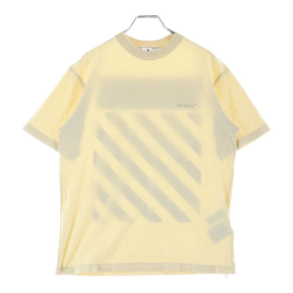 OFF-WHITE(オフホワイト) Diag T-Shirt 半袖Tシャツ ベージュ OWAA049C99JER001