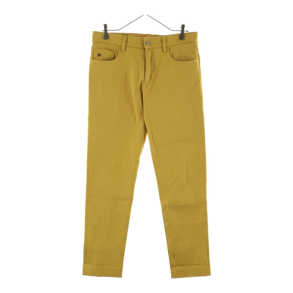 GUCCI(グッチ) 1953 Pants コットン 5ポケットパンツ イエロー 314400 XZ848