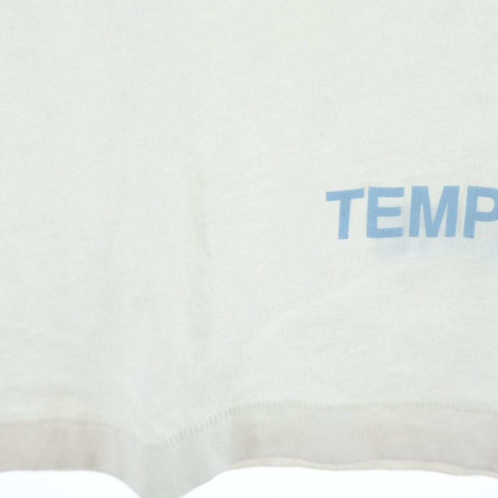 OFF-WHITE(オフホワイト) 18SS Fire Tape T-Shirt 半袖Tシャツ ホワイト OMAA002S18185006