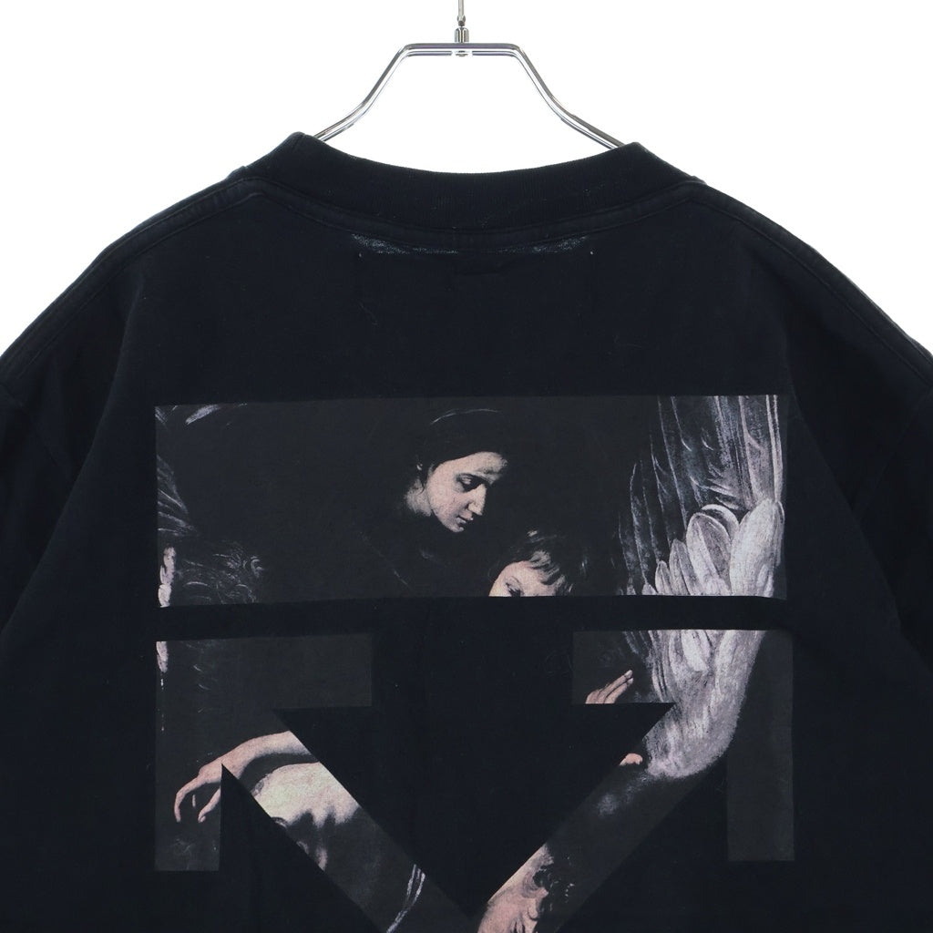 OFF-WHITE(オフホワイト) 20SS Caravaggio T-Shirt カラヴァッジョ 半袖Tシャツ ブラック OMAA038S20185004