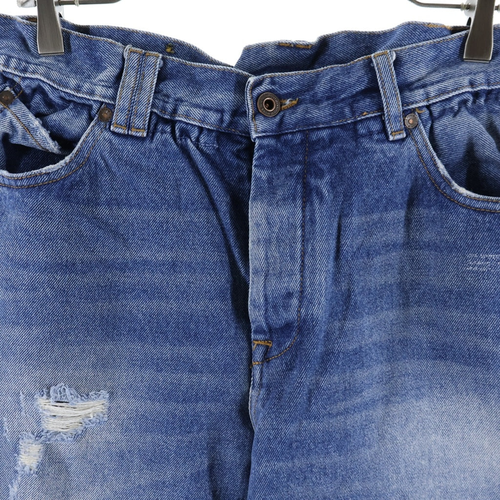 OFF-WHITE(オフホワイト) 19SS Denim Pants ダメージ加工 デニムパンツ OMYA005S19386025