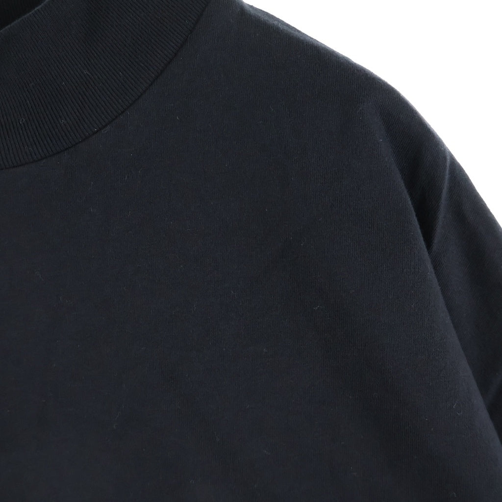 FEAR OF GOD ESSENTIALS(フィアオブゴッド エッセンシャルズ) S/S T-SHIRT フロントラバーロゴ 半袖Tシャツ ブラック