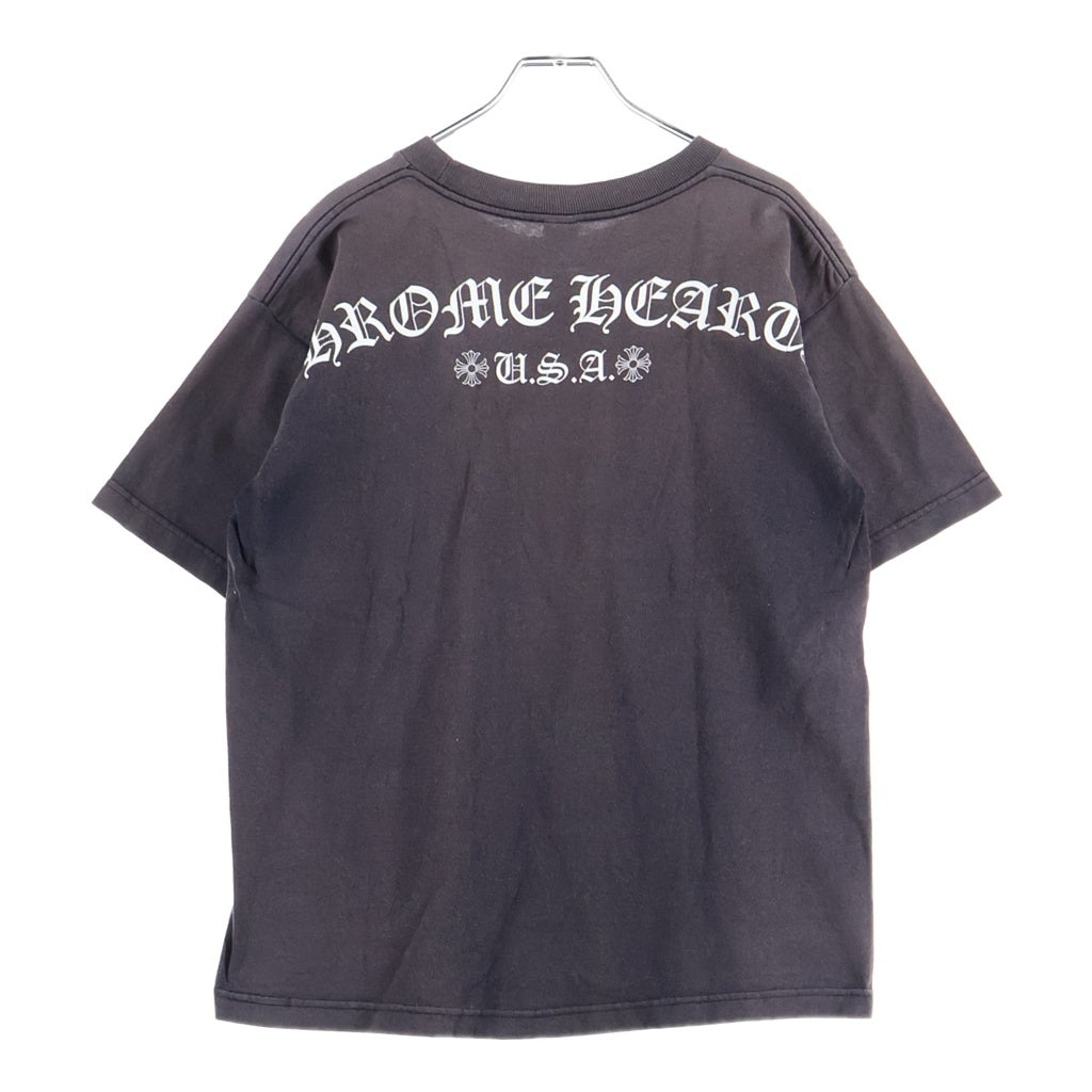 CHROME HEARTS(クロムハーツ) OLD CH T-SHIRT オールド USAロゴ 半袖Tシャツ ブラック