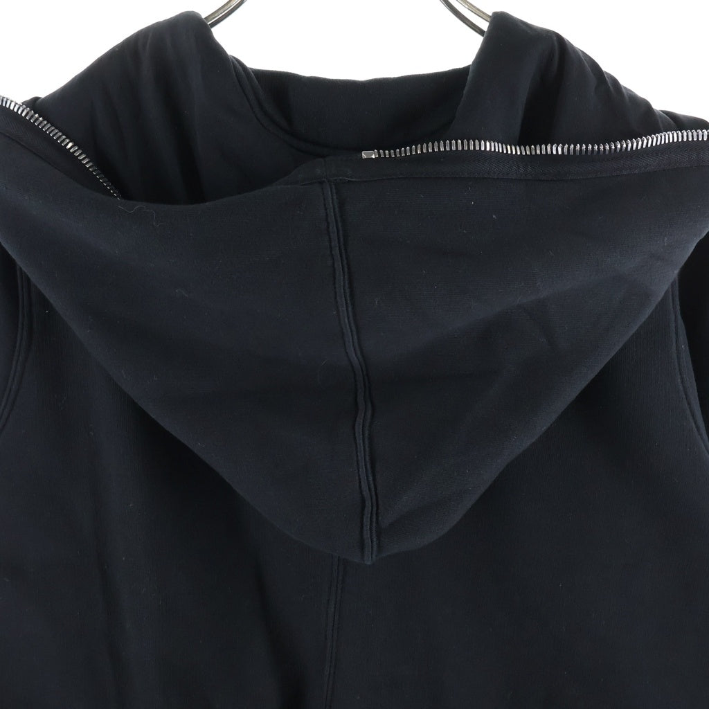 DRKSHDW(ダークシャドウ) 17SS Gimp Hoodie フルジップ ジップアップスウェットパーカー フーディー ブラック DU17S5280-F