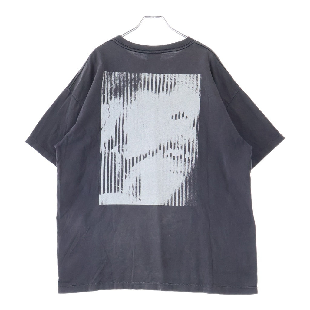 SAINT MICHAEL(セントマイケル) 24SS x Kosuke Kawamura Love Beyond S/S Tee コウスケカワムラ ラブビヨンド 両面プリント クルーネック 半袖Tシャツ グレー SM-YS8-0000-C23