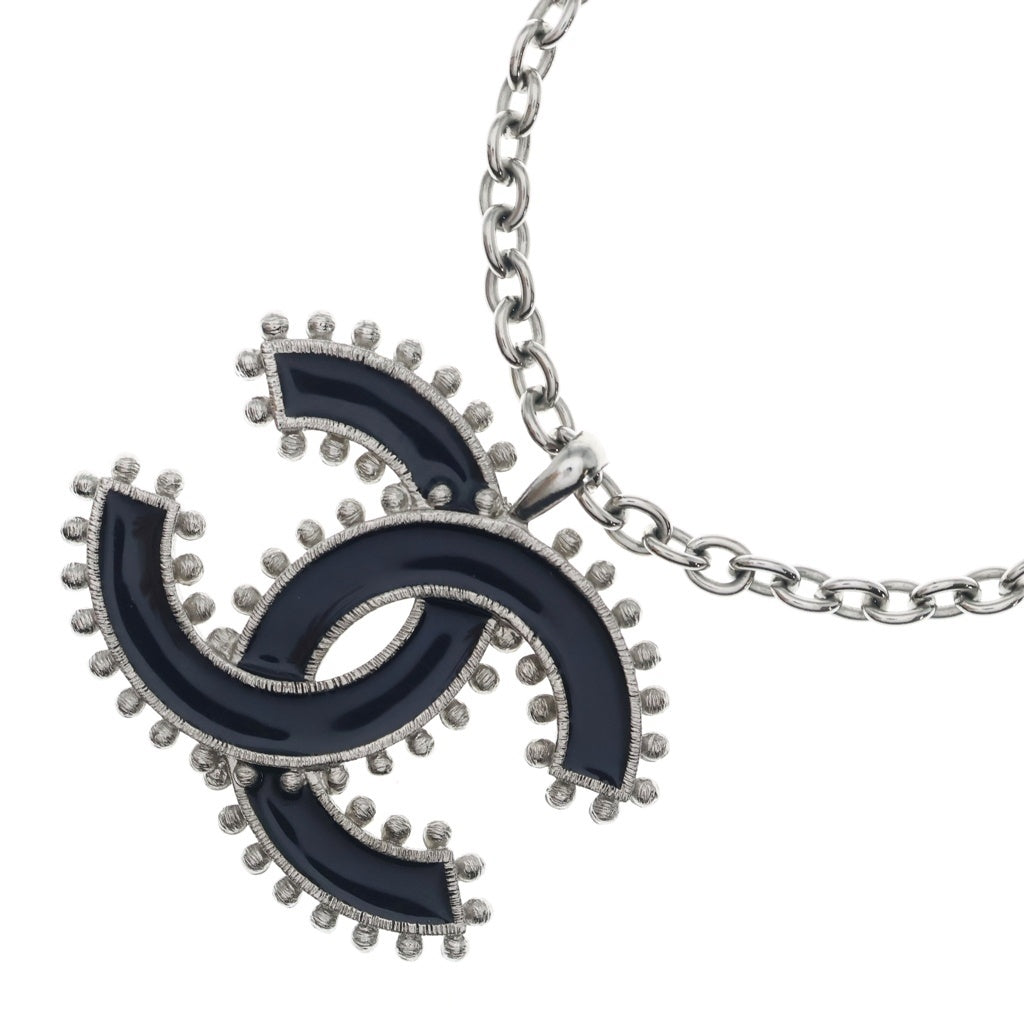 CHANEL(シャネル) Coco ココマーク チェーンネックレス シルバー レディース