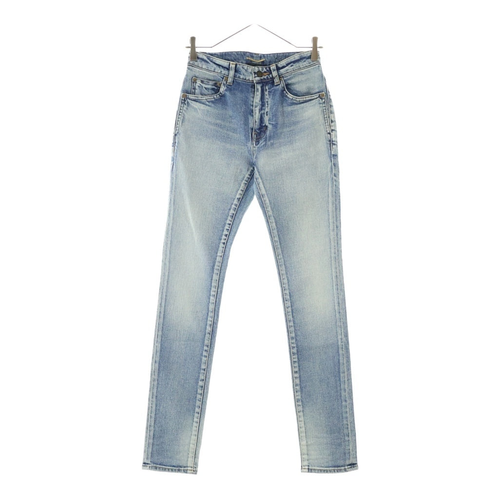 SAINT LAURENT PARIS(サンローランパリ) Denim Skinny Pants デニムスキニーパンツ インディゴ レディース 527379 Y0507