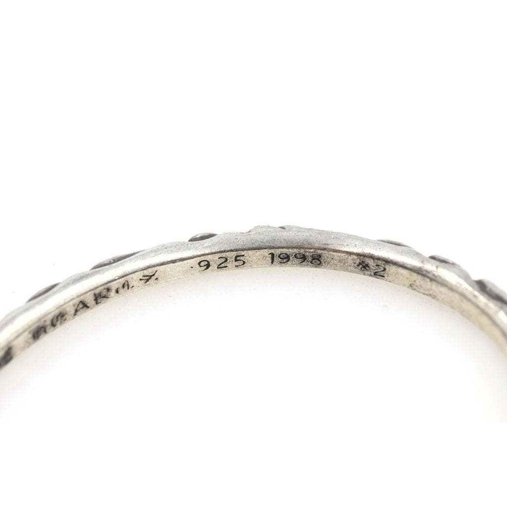 CHROME HEARTS(クロムハーツ) BANGLE SCROLL スクロールバンドバングル ブレスレット シルバー BCA127 レディース