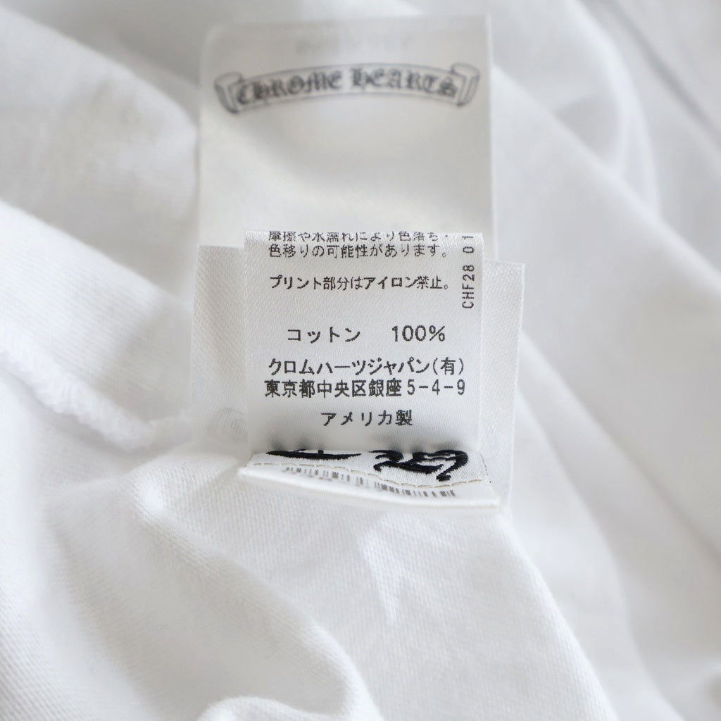 CHROME HEARTS(クロムハーツ) CH T-SHIRT ホースシュープリント 半袖Tシャツ ホワイト