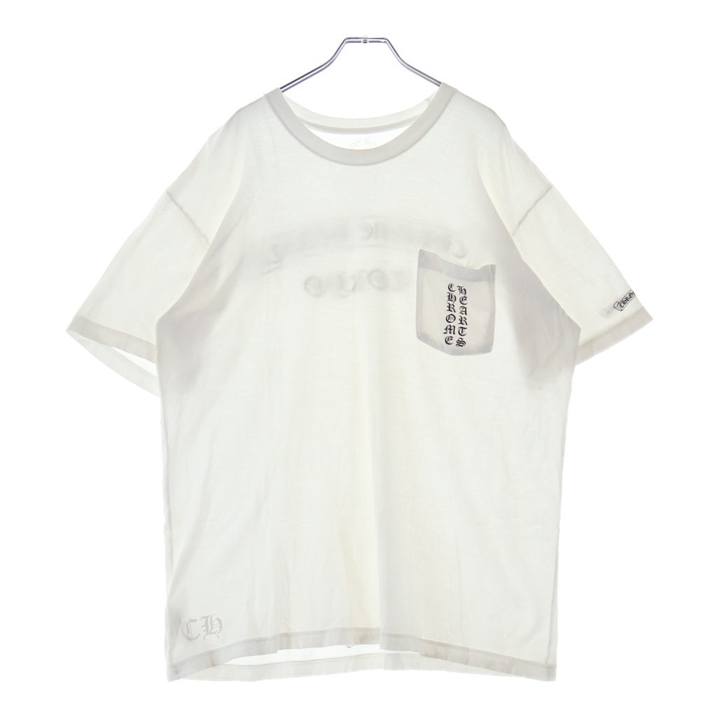 CHROME HEARTS(クロムハーツ) CH T-SHIRT LTD TOKYO 東京限定 スクロールプリント 半袖Tシャツ ホワイト