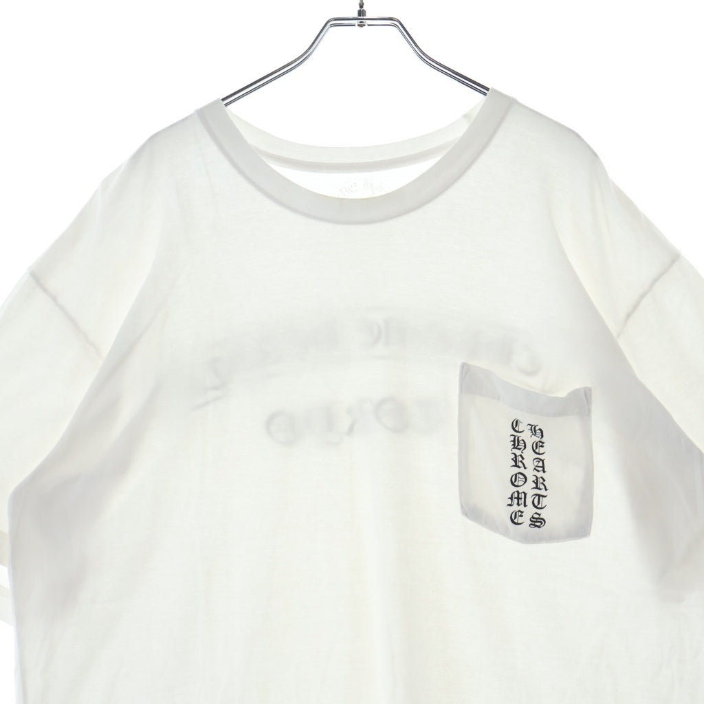 CHROME HEARTS(クロムハーツ) CH T-SHIRT LTD TOKYO 東京限定 スクロールプリント 半袖Tシャツ ホワイト