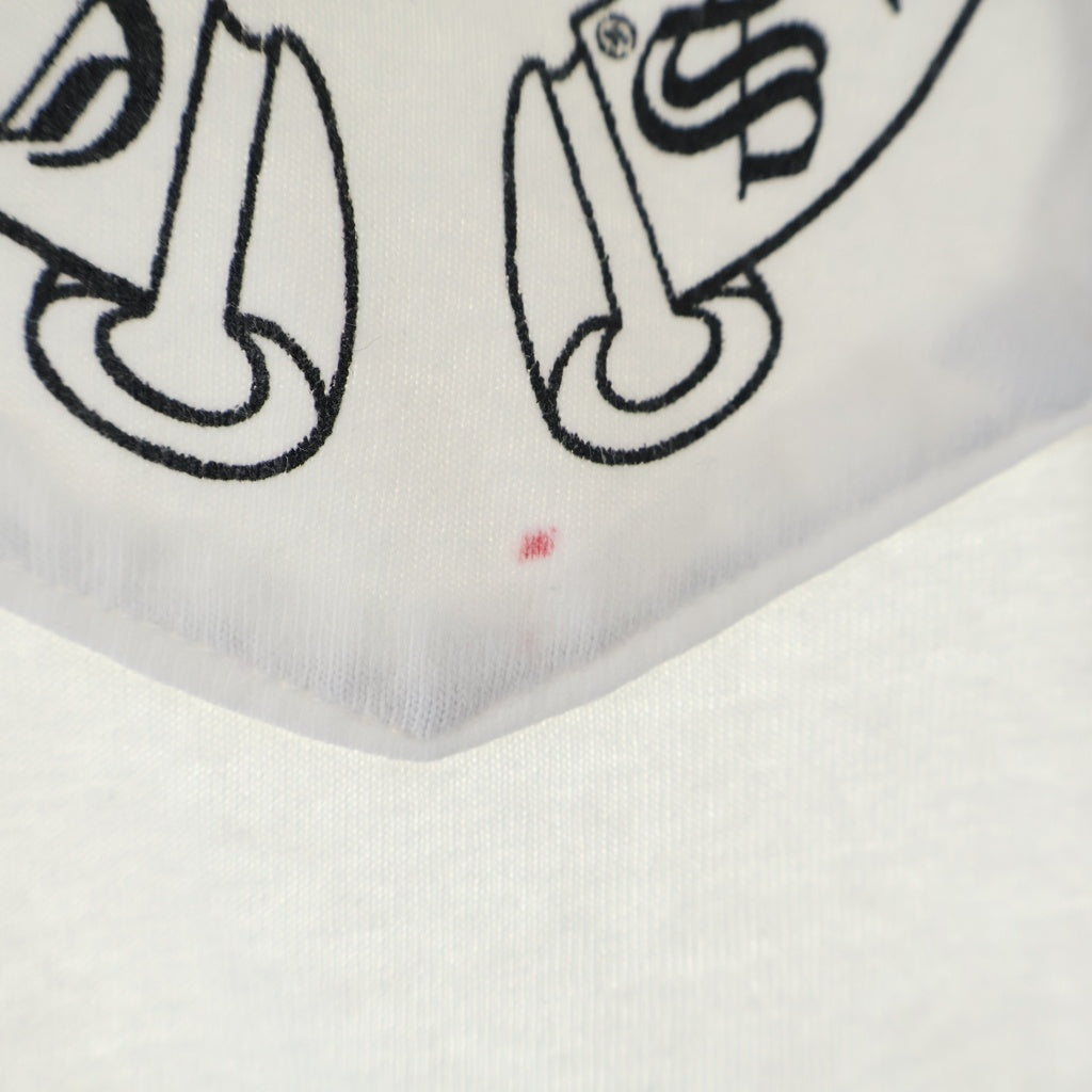 CHROME HEARTS(クロムハーツ) OLD CH T-SHIRT オールド ホースシュー CHプラスプリント 半袖Tシャツ ホワイト