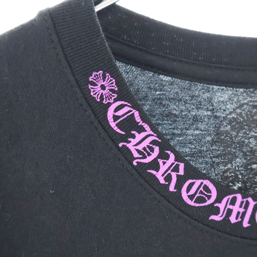 CHROME HEARTS(クロムハーツ) CH T-SHIRT ネックロゴ 半袖Tシャツ ブラック