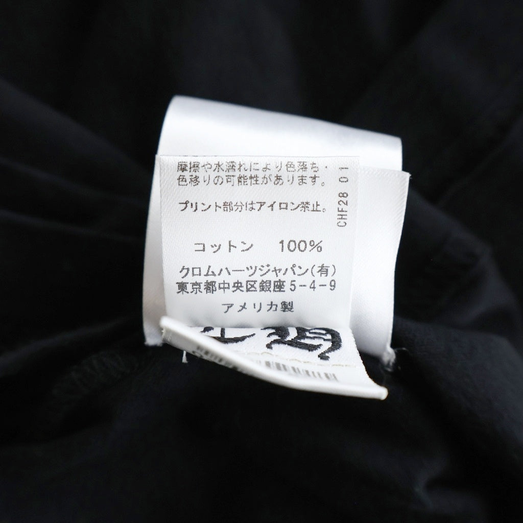 CHROME HEARTS(クロムハーツ) CH T-SHIRT ネックロゴ 半袖Tシャツ ブラック