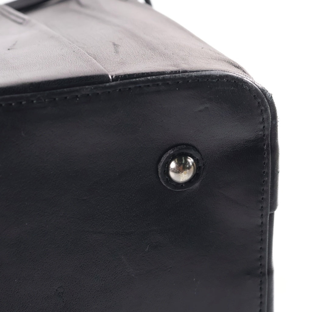 Jean Paul GAULTIER(ジャンポールゴルチエ) Leather Hand Bag レザー ハンドバッグ ブラック レディース