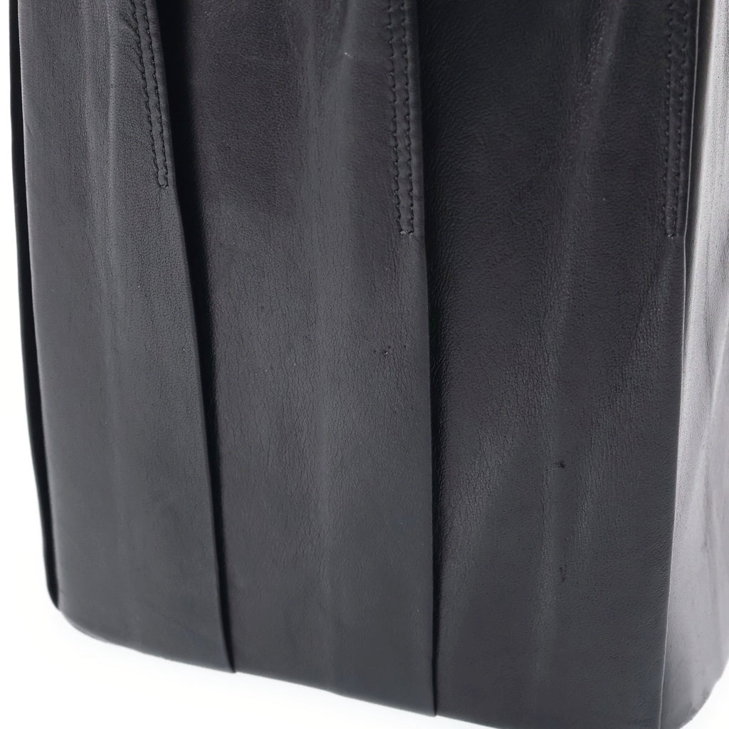 Jean Paul GAULTIER(ジャンポールゴルチエ) Leather Hand Bag レザー ハンドバッグ ブラック レディース