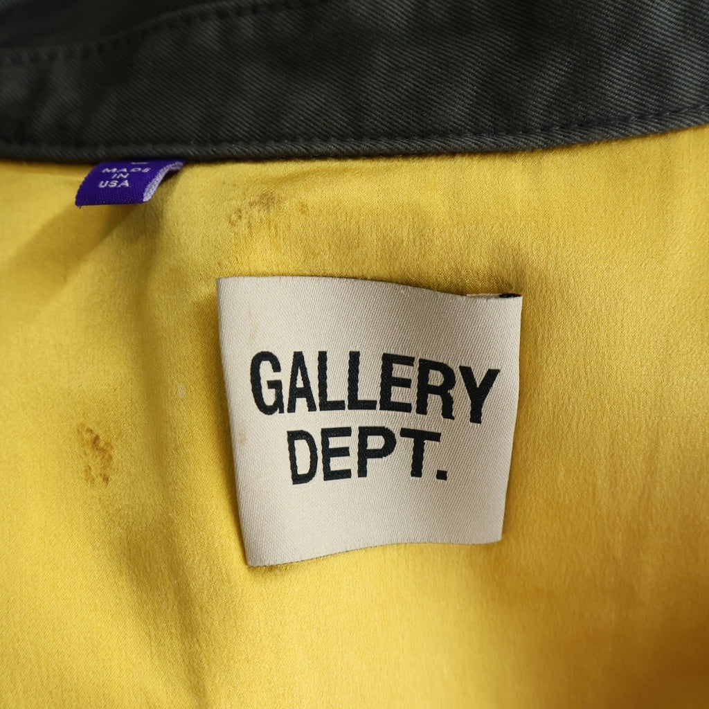 GALLERY DEPT.(ギャラリーデプト) Montecito ぺイント シャツジャケット カーキ