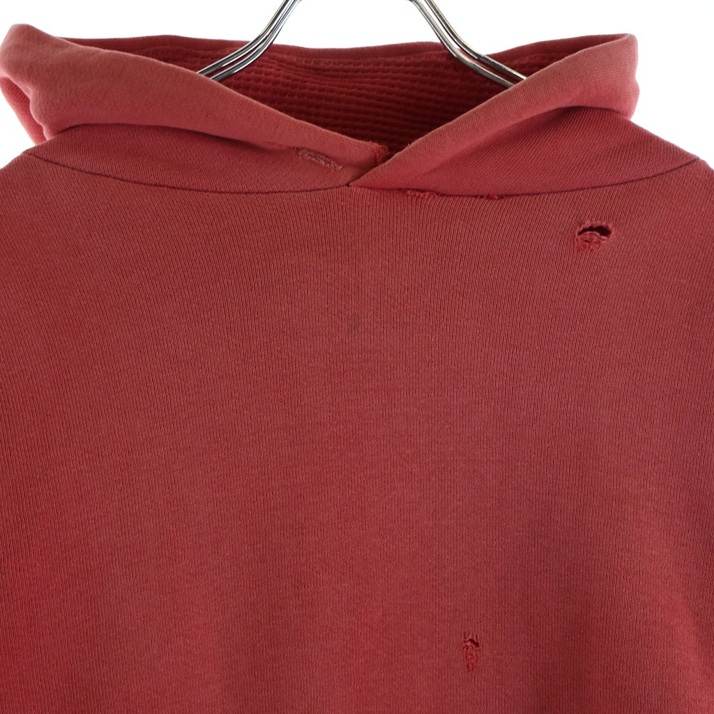 VINTAGE(ヴィンテージ) 50s Pullover Hoodie ダブルフェイス カンガルーポケット プルオーバーフーディ パーカー レッド