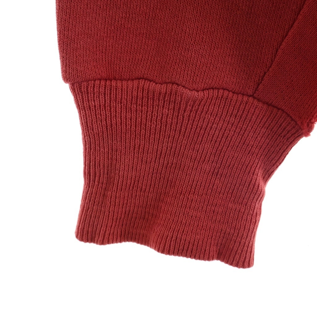 VINTAGE(ヴィンテージ) 50s Pullover Hoodie ダブルフェイス カンガルーポケット プルオーバーフーディ パーカー レッド