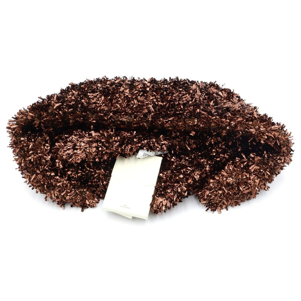 DRIES VAN NOTEN(ドリスヴァンノッテン) TEODOR 9725 W.K.COLLAR ネックウォーマー バンダナ スカーフ ブラウン レディース
