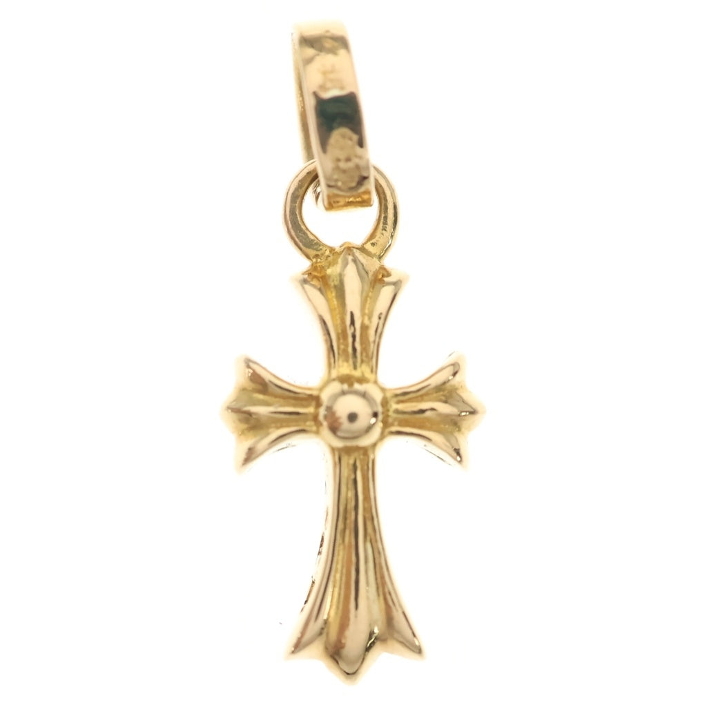 CHROME HEARTS(クロムハーツ) 22K CRS BBYFAT P/DIA ベイビーファットクロス PAVEダイヤ ペンダントトップ ゴールド BCA035