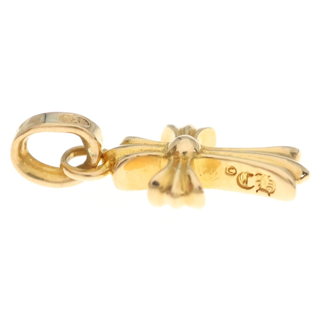 CHROME HEARTS(クロムハーツ) 22K CRS BBYFAT P/DIA ベイビーファットクロス PAVEダイヤ ペンダントトップ ゴールド BCA035