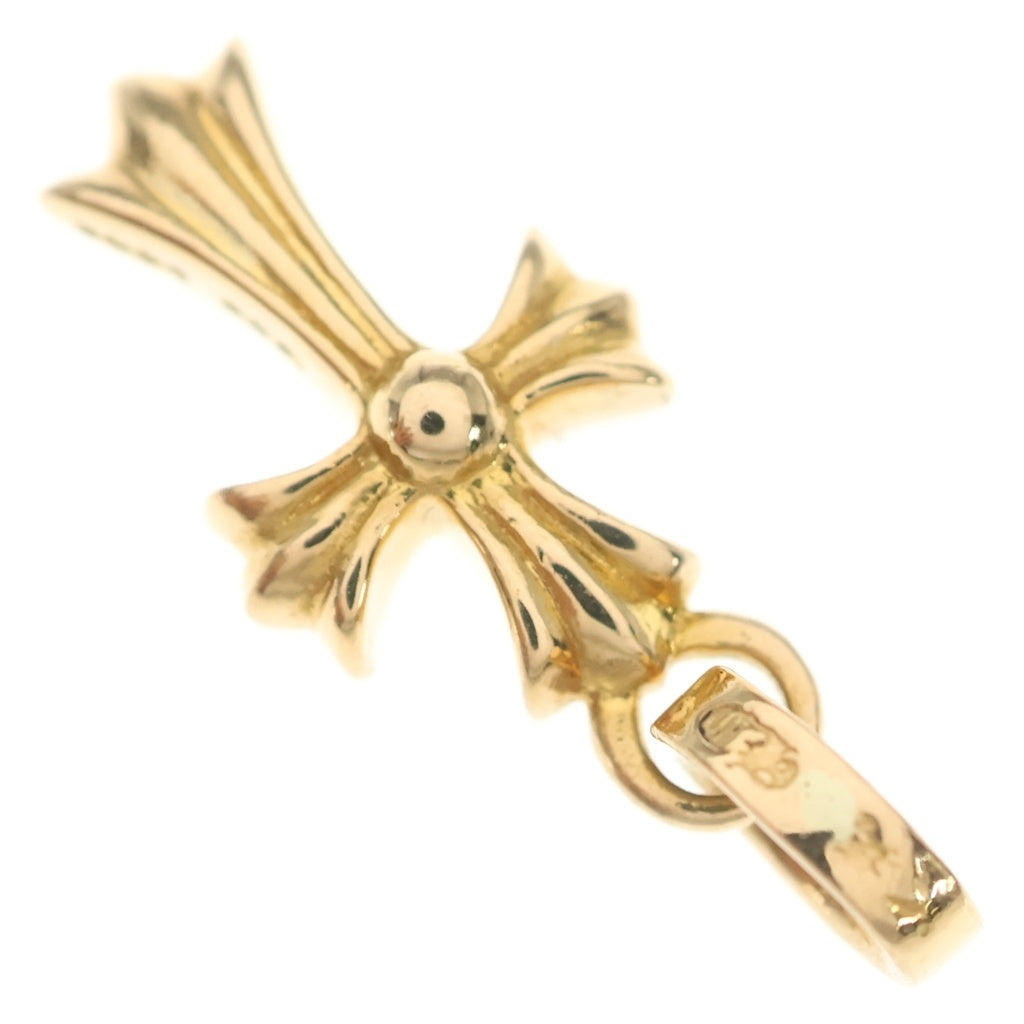 CHROME HEARTS(クロムハーツ) 22K CRS BBYFAT P/DIA ベイビーファットクロス PAVEダイヤ ペンダントトップ ゴールド BCA035