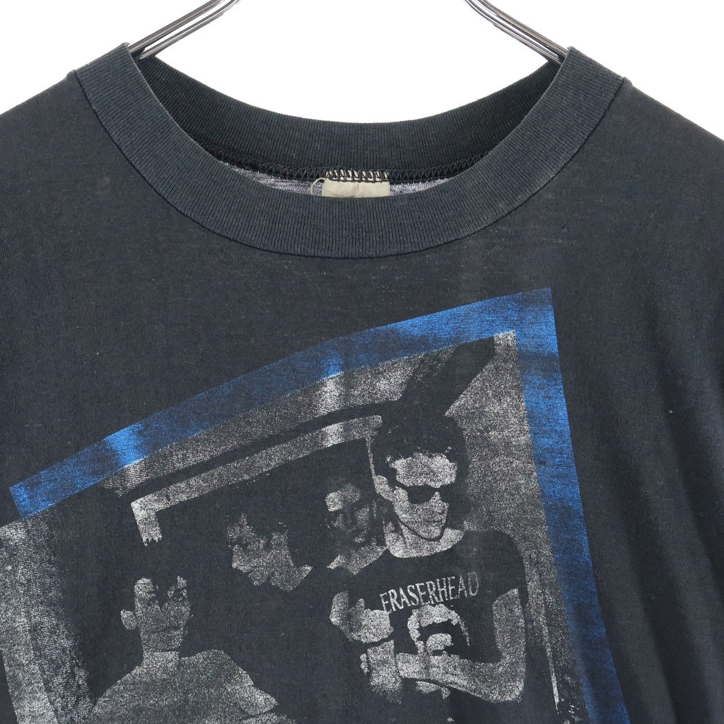 VINTAGE(ヴィンテージ) 80S BAUHAUS UK ROCK BAND PRINT S/S TEE JAYS バウハウス イギリスロックバンド フロントプリント半袖Tシャツ カットソー ブラック